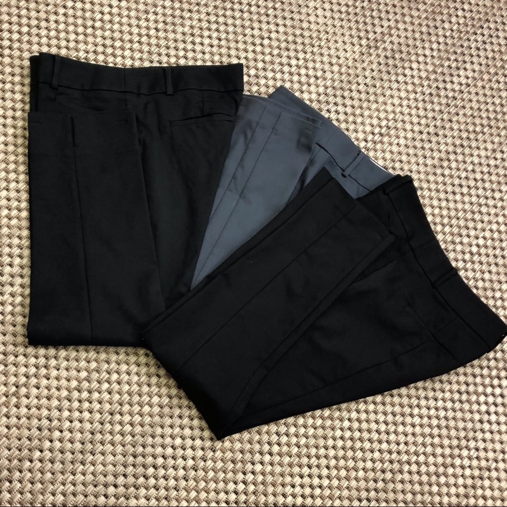 3 Pairs LOFT Marisa Pants: Straight,Skinny,Riviera